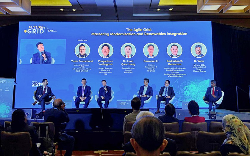 Điện lực Th&agrave;nh phố Hồ Ch&iacute; Minh tham gia diễn đ&agrave;n về lưới điện tại Singapore - Ảnh 1.