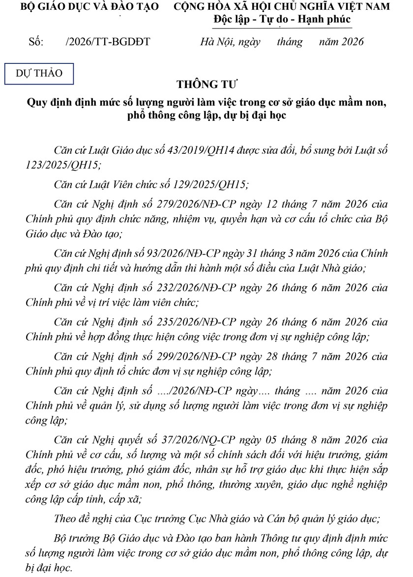 Băn khoăn về cụm từ "c&aacute;n bộ quản l&yacute;" trong dự thảo Th&ocirc;ng tư mới - Ảnh 1.