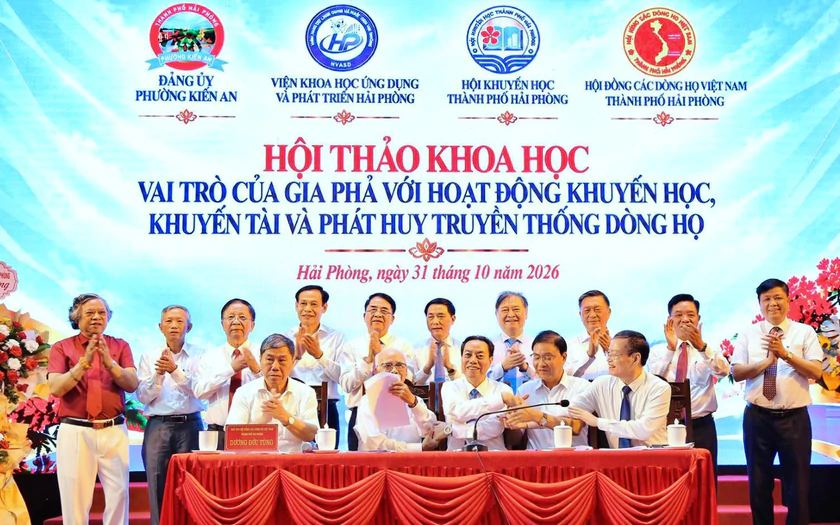 N&acirc;ng cao vai tr&ograve; của gia phả trong hoạt động khuyến học, khuyến t&agrave;i - Ảnh 1.