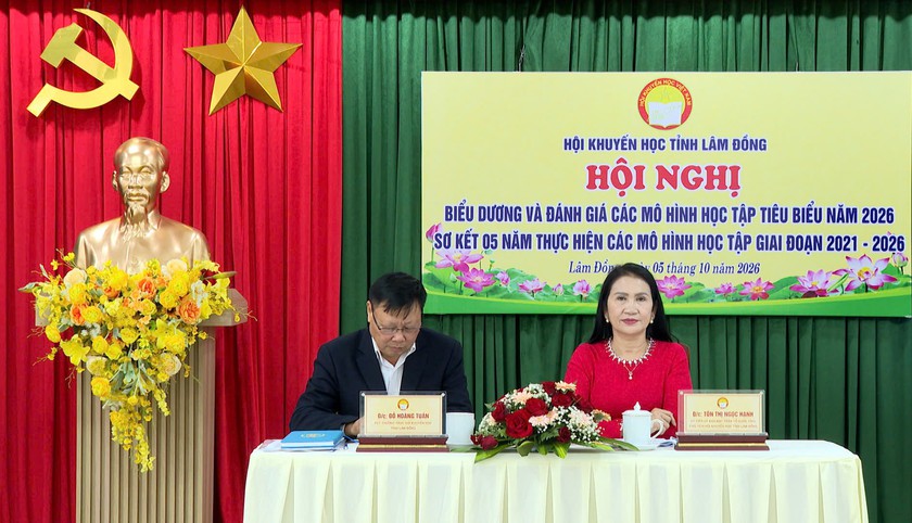 L&acirc;m Đồng biểu dương c&aacute;c m&ocirc; h&igrave;nh học tập ti&ecirc;u biểu giai đoạn 2021-2026 - Ảnh 2.