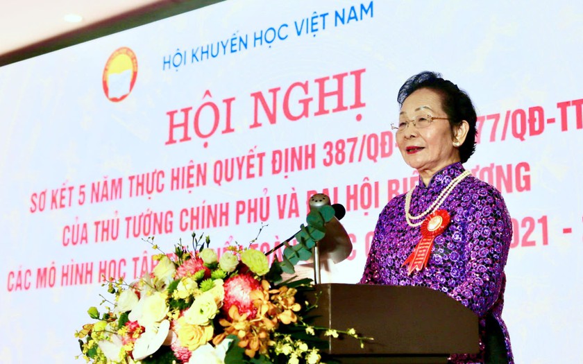 Hội Khuyến học Việt Nam x&acirc;y dựng x&atilde; hội học tập thực chất với c&aacute;c gương học tập ti&ecirc;u biểu - Ảnh 2.