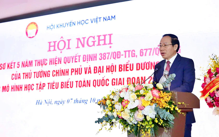 Hội Khuyến học Việt Nam x&acirc;y dựng x&atilde; hội học tập thực chất với c&aacute;c gương học tập ti&ecirc;u biểu - Ảnh 5.
