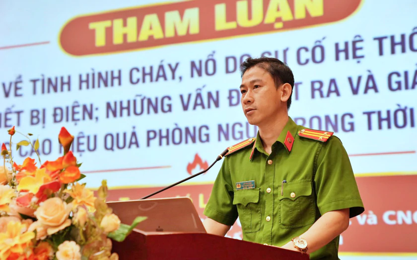 Ph&ograve;ng ngừa giảm thiểu c&aacute;c vụ ch&aacute;y li&ecirc;n quan đến điện - Ảnh 1.