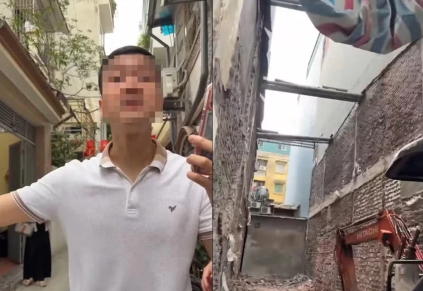 Công an thông tin về vụ tranh cãi phá dỡ nhà tại Hà Nội- Ảnh 1.