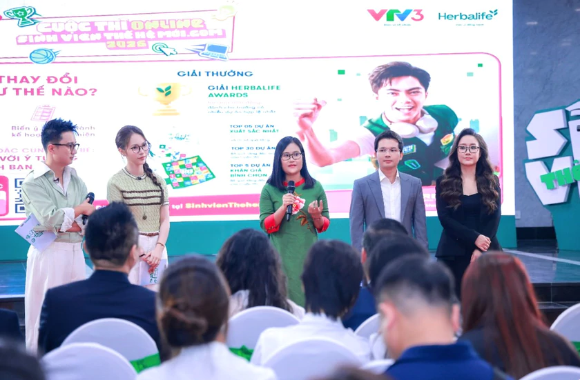 &ldquo;Sinh vi&ecirc;n Thế hệ Mới 2026&rdquo; tiếp sức Gen Z từ &yacute; tưởng đến h&agrave;nh động thực tiễn - Ảnh 3.
