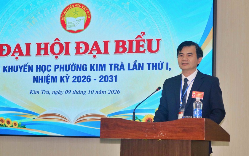 Đại hội đại biểu Hội Khuyến học phường Kim Tr&agrave; lần thứ I, nhiệm kỳ 2026-2031 - Ảnh 2.