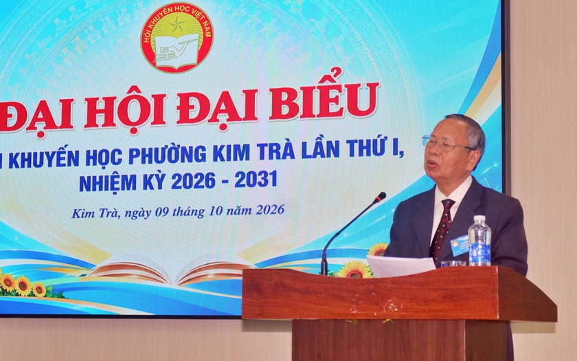 Đại hội đại biểu Hội Khuyến học phường Kim Tr&agrave; lần thứ I, nhiệm kỳ 2026-2031 - Ảnh 4.