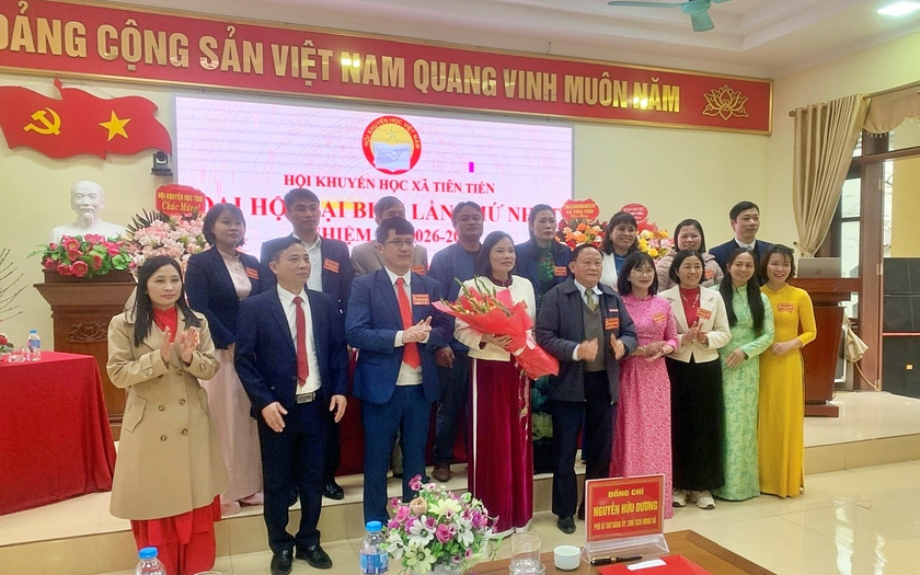 Hội Khuyến học x&atilde; Ti&ecirc;n Tiến (Hưng Y&ecirc;n) tổ chức Đại hội lần thứ nhất - Ảnh 2.