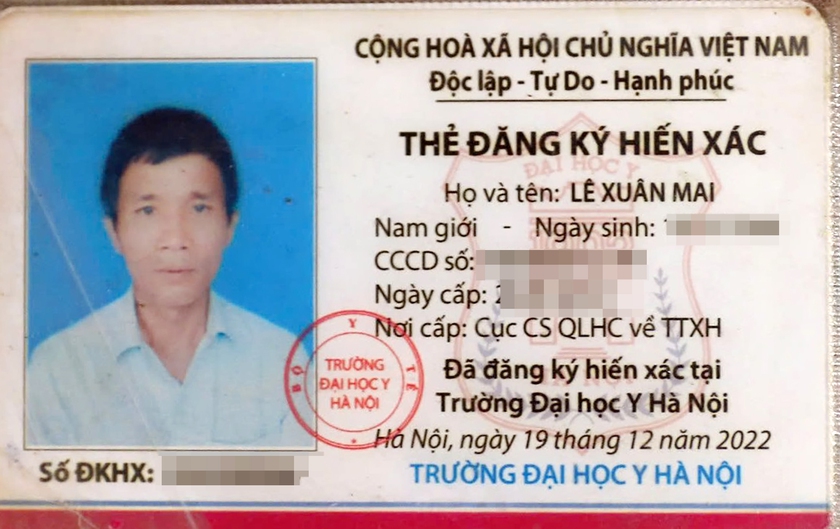 Chuyện người đ&agrave;n &ocirc;ng thuyết phục vợ con xin được hiến th&acirc;n mạng khi qua đời - Ảnh 4.