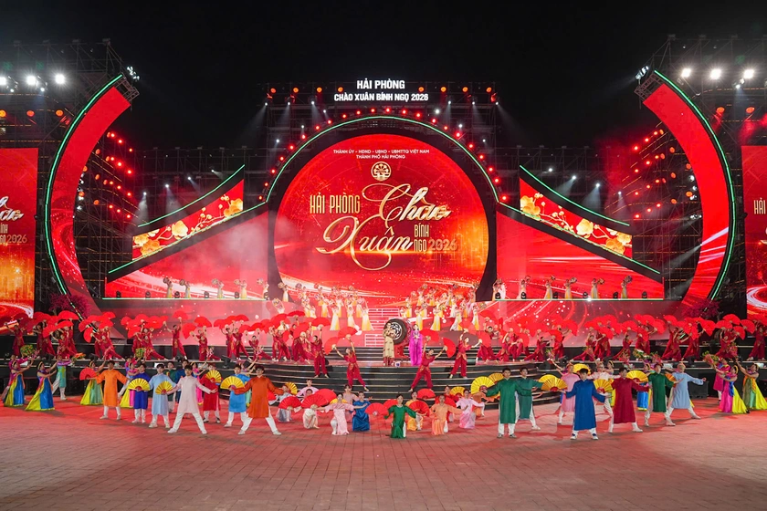 Chương tr&igrave;nh nghệ thuật "Hải Ph&ograve;ng ch&agrave;o Xu&acirc;n B&iacute;nh Ngọ 2026" sẽ b&ugrave;ng nổ với kh&ocirc;ng gian nghệ thuật đặc sắc - Ảnh 3.