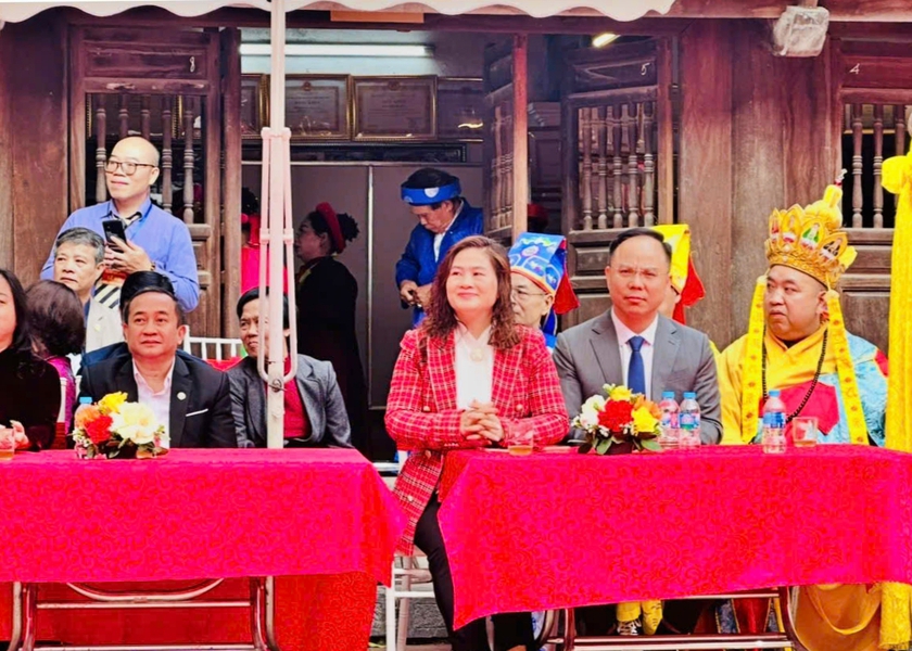 Lễ hội Vật truyền thống đ&igrave;nh Mai Động xu&acirc;n B&iacute;nh Ngọ 2026 - Ảnh 5.