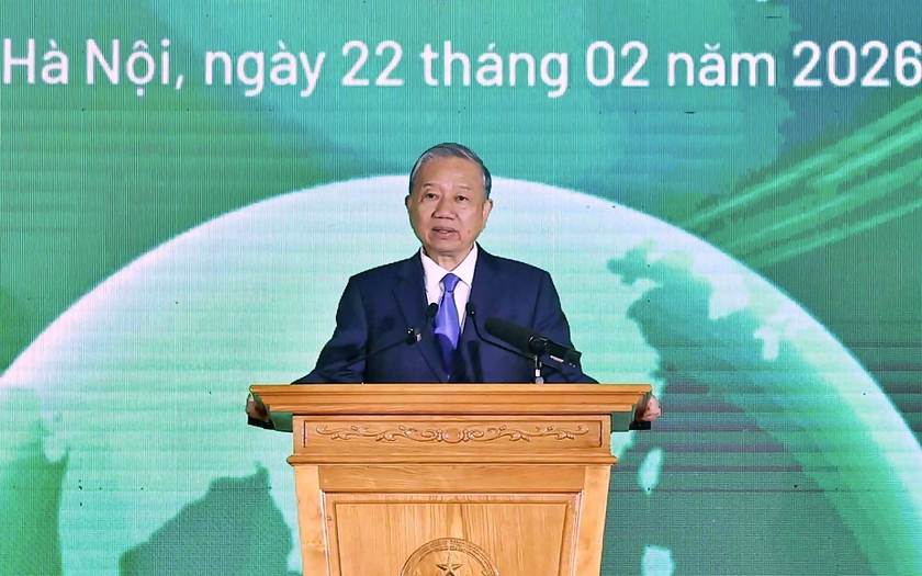 Tổng Bí thư Tô Lâm dự Lễ Phát động Tết trồng cây đời đời nhớ ơn Bác Hồ - Ảnh 1.