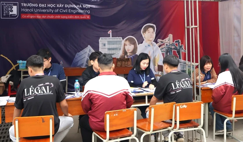 Đại học X&acirc;y dựng H&agrave; Nội c&ocirc;ng bố phương &aacute;n tuyển sinh 2026: IELTS từ 5.0 được quy đổi điểm 8 - Ảnh 1.