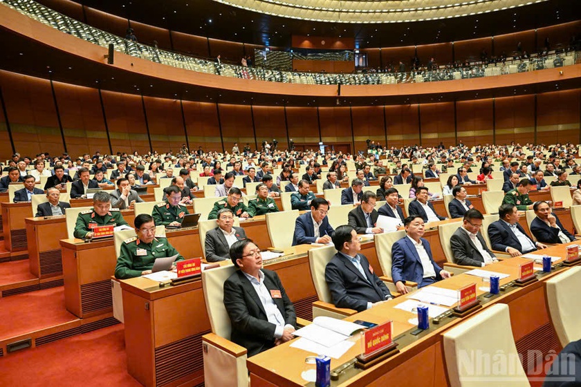 Ph&aacute;t biểu của Tổng B&iacute; thư T&ocirc; L&acirc;m tại Hội nghị to&agrave;n quốc qu&aacute;n triệt Nghị quyết 79, Nghị quyết 80 của Bộ Ch&iacute;nh trị - Ảnh 2.