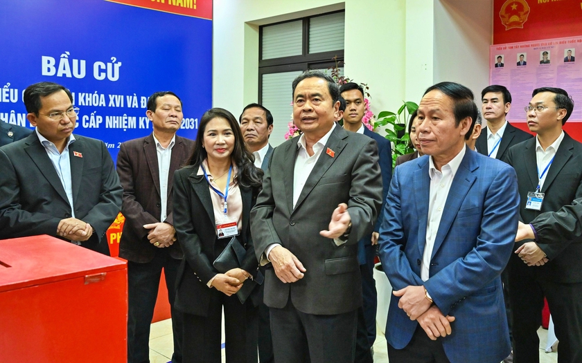 Ủy ban Trung ương MTTQ Việt Nam lập 5 đo&agrave;n gi&aacute;m s&aacute;t tuy&ecirc;n truyền, vận động bầu cử - Ảnh 1.