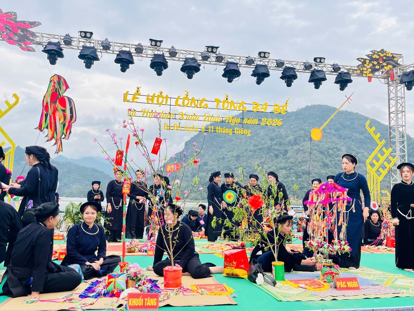 Hội B&aacute;o Xu&acirc;n B&iacute;nh Ngọ tỉnh Th&aacute;i Nguy&ecirc;n 2026: Kết nối b&aacute;o ch&iacute; với d&ograve;ng chảy văn h&oacute;a truyền thống - Ảnh 8.