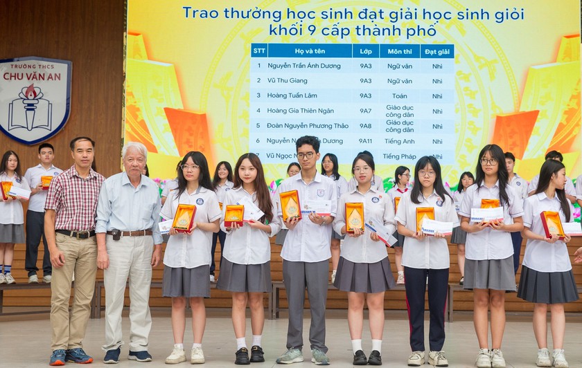 H&agrave; Nội: Hơn 2.600 học sinh xuất sắc gi&agrave;nh giải học sinh giỏi Th&agrave;nh phố - Ảnh 1.