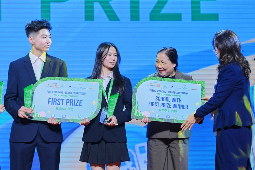 Dư &acirc;m Tiếng n&oacute;i Xanh: S&acirc;n chơi học thuật th&uacute;c đẩy tư duy h&agrave;nh động của thế hệ trẻ- Ảnh 3.