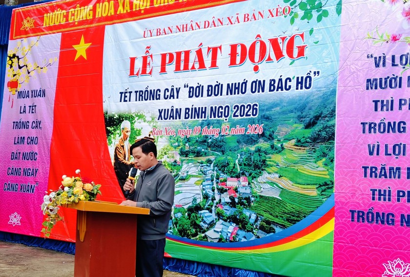 V&ugrave;ng cao Bản X&egrave;o ph&aacute;t động trồng c&acirc;y Tết sớm - Ảnh 1.