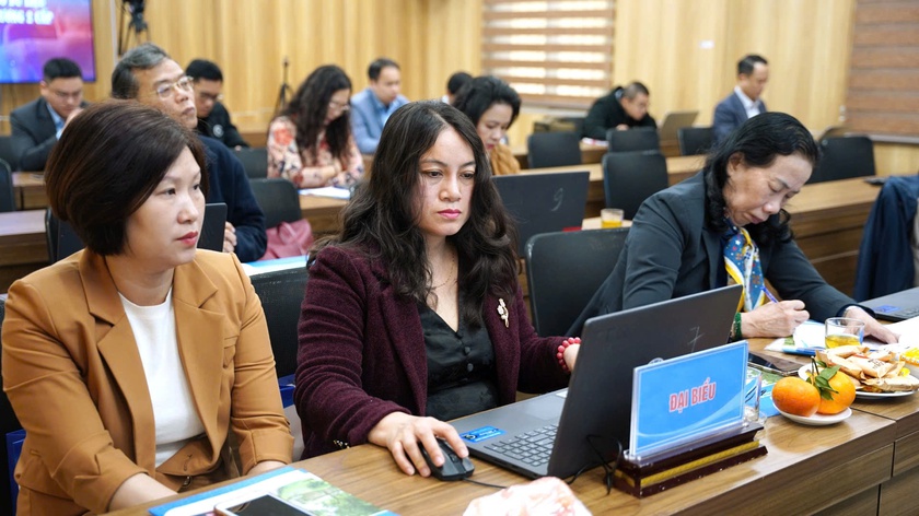 Hội Khuyến học Việt Nam tập huấn sử dụng phần mềm đ&aacute;nh gi&aacute; m&ocirc; h&igrave;nh "C&ocirc;ng d&acirc;n học tập", cập nhật dữ liệu mới - Ảnh 3.