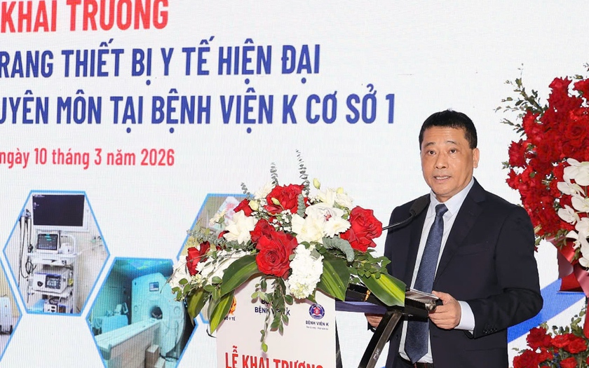 Bệnh viện K khai trương v&agrave; đưa v&agrave;o vận h&agrave;nh 2 hệ thống xạ trị hiện đại trị gi&aacute; 1.000 tỉ - Ảnh 7.