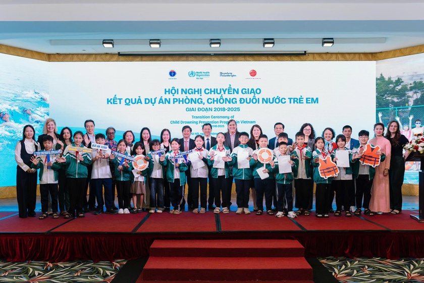 Chương tr&igrave;nh hợp t&aacute;c ph&ograve;ng chống đuối nước chuẩn quốc tế cho trẻ em Việt Nam - Ảnh 1.