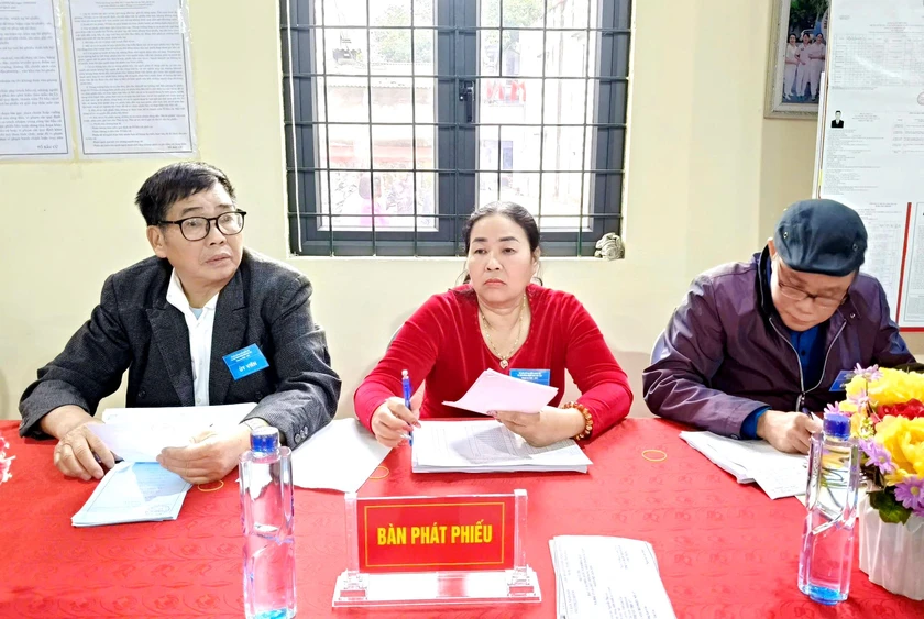 Phường L&agrave;o Cai vận h&agrave;nh thử nghiệm khai mạc bầu cử - Ảnh 3.