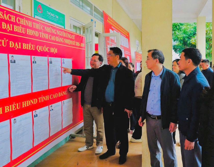 Cao Bằng trước ngày hội lớn của non sông - Ảnh 1.