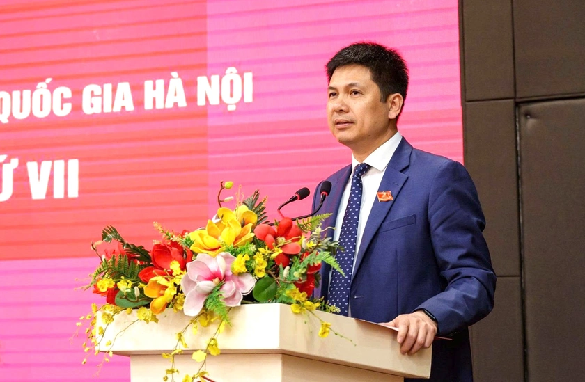 Ph&oacute; Gi&aacute;o sư, Tiến sĩ Nguyễn Hiệu điều h&agrave;nh hoạt động của Đại học Quốc gia H&agrave; Nội - Ảnh 1.