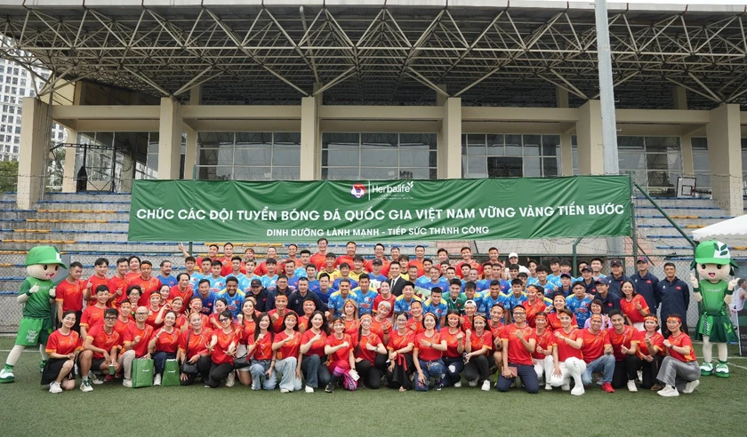 Herbalife Việt Nam c&ugrave;ng VFF "tiếp lửa" đường đua 2026 cho Đội tuyển Quốc gia - Ảnh 7.