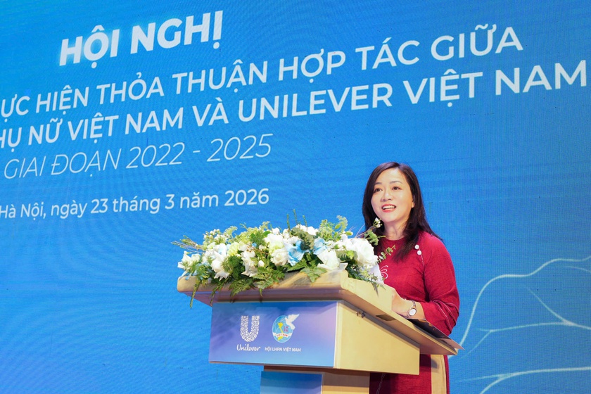 Hội Li&ecirc;n hiệp Phụ nữ Việt Nam v&agrave; Unilever "tiếp sức" cho 100.000 phụ nữ n&acirc;ng cao năng lực - Ảnh 3.