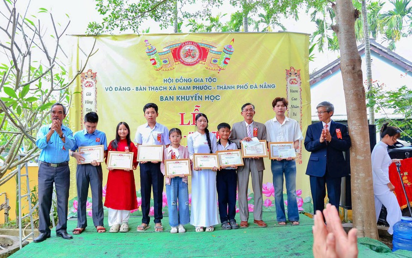 Khơi dậy tinh thần hiếu học từ d&ograve;ng tộc V&otilde; ở Đ&agrave; Nẵng - Ảnh 1.