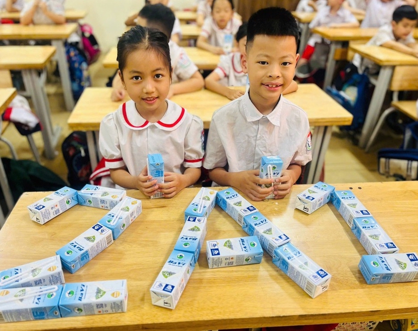 100% cơ sở gi&aacute;o dục ở Quảng Ninh triển khai chương tr&igrave;nh sữa học đường - Ảnh 1.