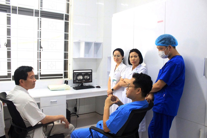 L&agrave;o Cai thực hiện th&agrave;nh c&ocirc;ng chụp n&uacute;t mạch trong điều trị ung thư gan - Ảnh 2.