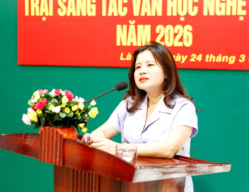 Mở đợt s&aacute;ng t&aacute;c Văn học - Nghệ thuật tổng hợp về &ldquo;L&agrave;o Cai hạnh ph&uacute;c&rdquo; - Ảnh 1.