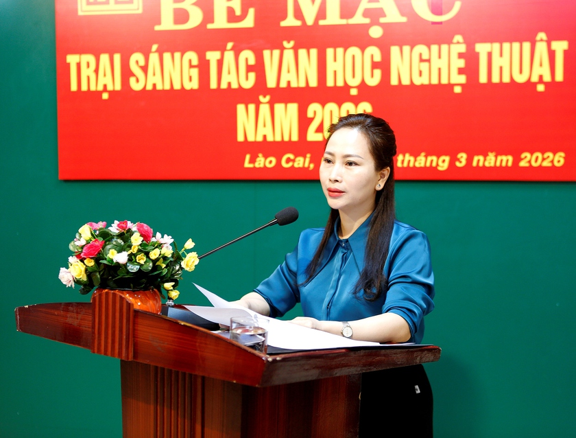 Mở đợt s&aacute;ng t&aacute;c Văn học - Nghệ thuật tổng hợp về &ldquo;L&agrave;o Cai hạnh ph&uacute;c&rdquo; - Ảnh 3.