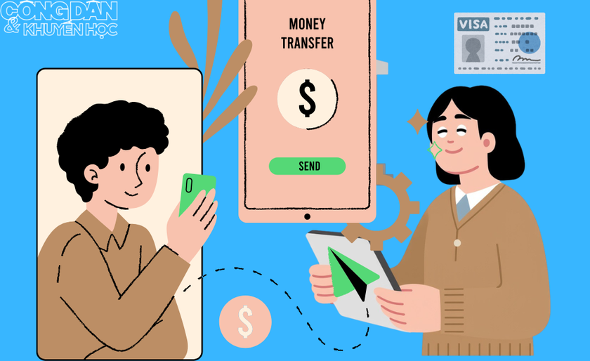 Nội dung chuyển khoản "đ&ugrave;a cho vui" c&oacute; thể th&agrave;nh điểm trừ khi xin visa - Ảnh 1.