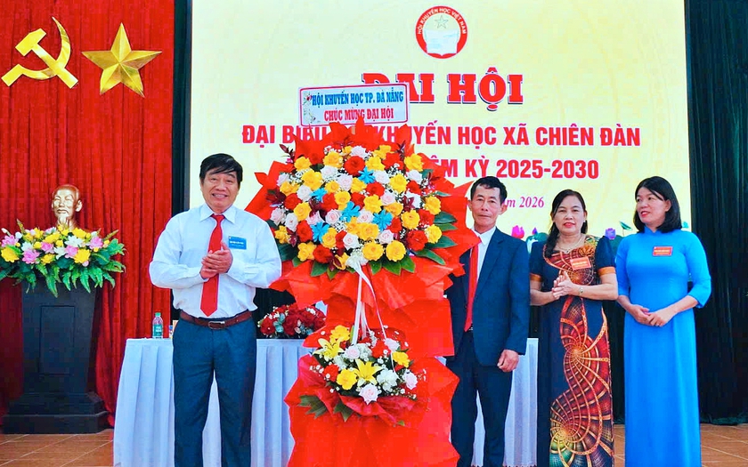 X&atilde; Chi&ecirc;n Đ&agrave;n (Đ&agrave; Nẵng) tổ chức Đại hội Hội Khuyến học lần thứ I, nhiệm kỳ 2025-2030 - Ảnh 1.