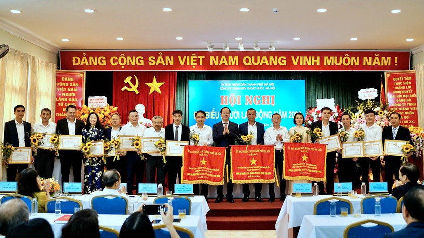 C&ocirc;ng ty TNHH Một th&agrave;nh vi&ecirc;n Tho&aacute;t nước H&agrave; Nội ph&aacute;t động phong tr&agrave;o thi đua y&ecirc;u nước 2026 - Ảnh 2.