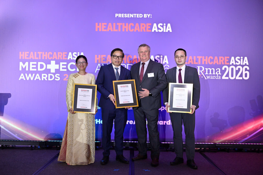 Vinmec thắng lớn tại Healthcare Asia Awards 2026, khẳng định vị thế y tế Việt tr&ecirc;n bản đồ khu vực- Ảnh 1.