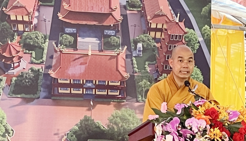 Đặt đ&aacute; x&acirc;y dựng ch&ugrave;a Da, x&acirc;y nh&agrave; tưởng niệm 543 liệt sĩ l&agrave; nh&agrave; b&aacute;o - Ảnh 2.