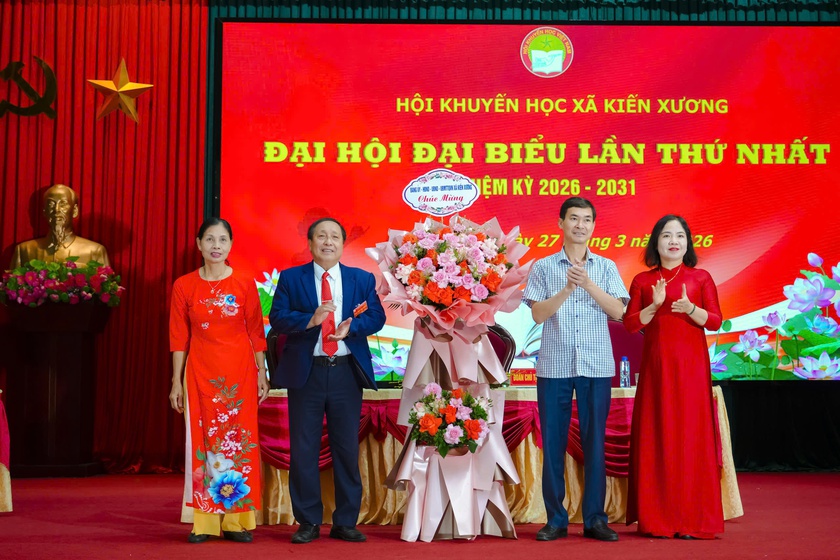 Xã Kiến Xương (Hưng Yên) tổ chức Đại hội đại biểu Hội Khuyến học lần thứ I, nhiệm kỳ 2026-2031 - Ảnh 1.