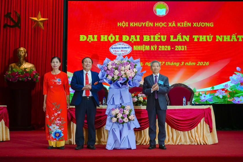 Xã Kiến Xương (Hưng Yên) tổ chức Đại hội đại biểu Hội Khuyến học lần thứ I, nhiệm kỳ 2026-2031 - Ảnh 2.