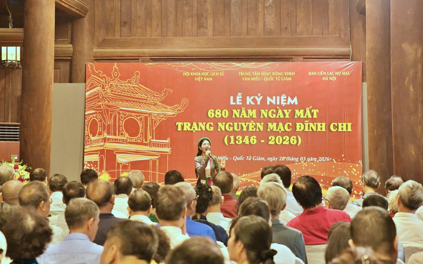 Tưởng nhớ Trạng nguy&ecirc;n Mạc Đĩnh Chi tại Di t&iacute;ch Quốc gia đặc biệt Văn Miếu - Quốc Tử Gi&aacute;m - Ảnh 3.