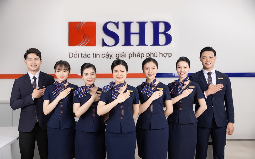 SHB sẽ vươn lên vị trí TOP 4 ngân hàng TMCP tư nhân lớn nhất. Ảnh: SHB