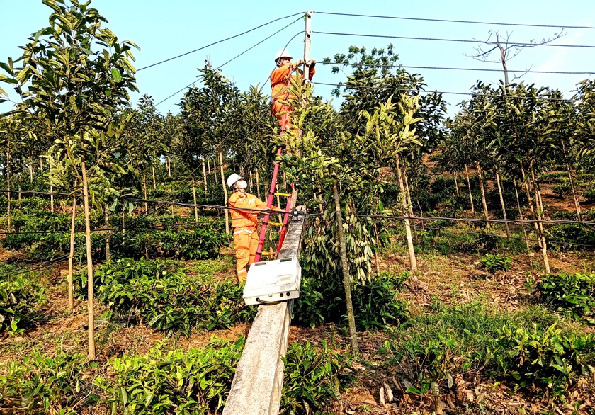 Cấp điện nhanh trở lại sau gi&ocirc;ng lốc ở L&agrave;o Cai - Ảnh 6.