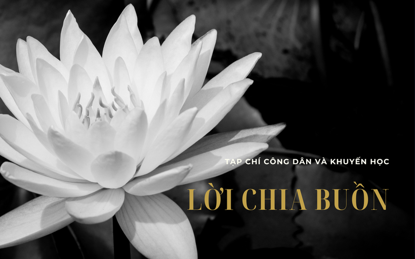 Tạp chí Công dân và Khuyến học chia buồn - Ảnh 1.