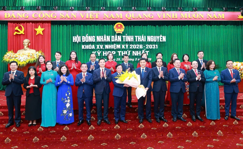 Kỳ họp thứ Nhất, HĐND tỉnh Th&aacute;i Nguy&ecirc;n kh&oacute;a XV, nhiệm kỳ 2026 - 2031 bầu c&aacute;c chức danh l&atilde;nh đạo HĐND v&agrave; UBND tỉnh. - Ảnh 9.