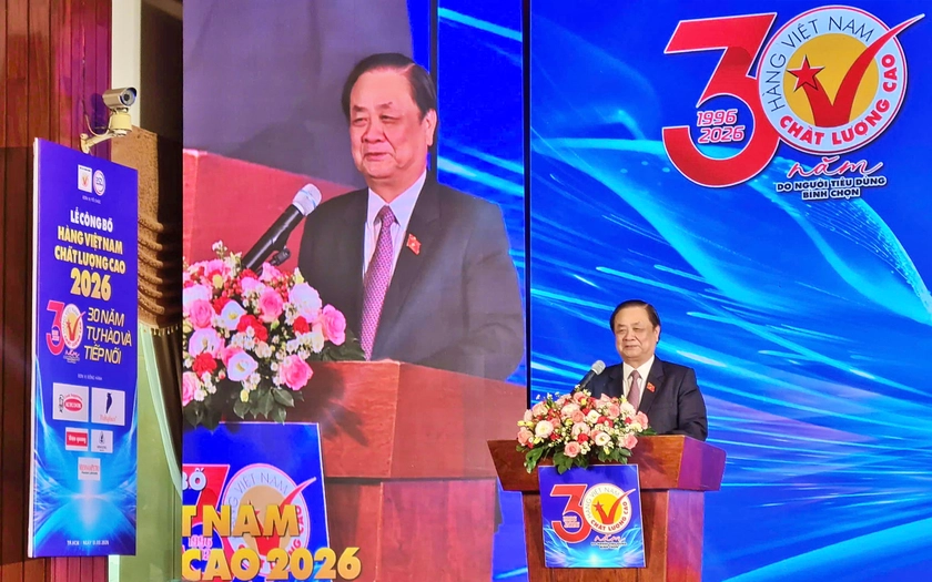 581 doanh nghiệp nhận danh hiệu Hàng Việt Nam chất lượng cao năm 2026 - Ảnh 2.