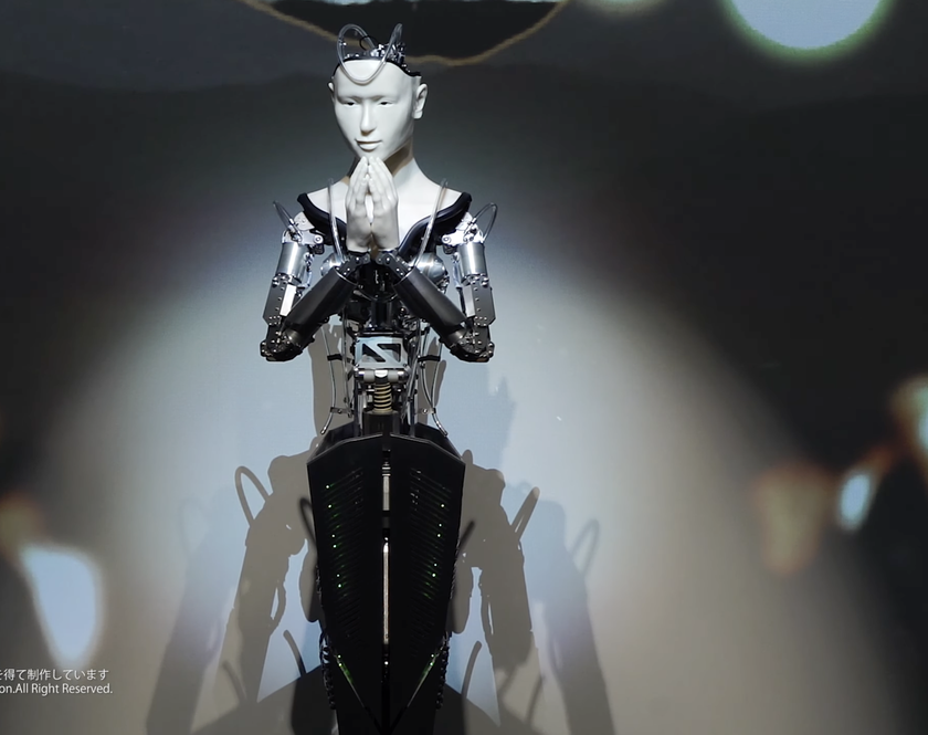 &ldquo;Nh&agrave; sư robot&rdquo; trong ch&ugrave;a Nhật Bản: Khi c&ocirc;ng nghệ bước v&agrave;o kh&ocirc;ng gian t&acirc;m linh - Ảnh 2.